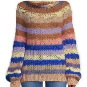 Maiami mohair turtleneck sweater- XS